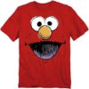 Sesame Street Big Face Retro Sketch Costume Unisex Adult T Shirt Collection - HD10251702