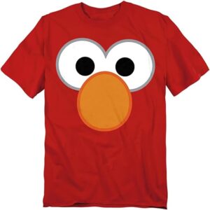 Sesame Street Big Face Eyes Costume Unisex Adult T Shirt Collection - HD10251704