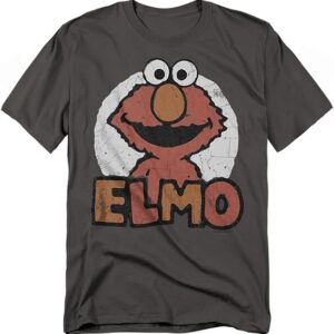 Sesame Street Distressed Sesame Street Unisex Adult T Shirt - HD10251706