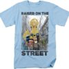 Sesame Street Distressed Raised On The Street Unisex Adult T Shirt - HD10251716