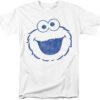 Sesame Street Big Face Mono Costume Unisex Adult T Shirt Collection - HD10251721