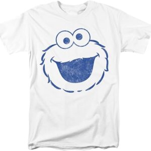 Sesame Street Big Face Mono Costume Unisex Adult T Shirt Collection - HD10251721