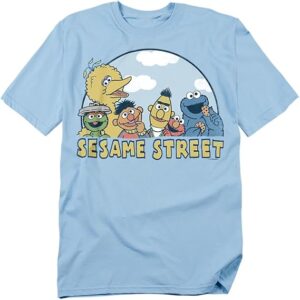 Popfunk Classic Sesame Street Group T Shirt & Stickers - HD10251722