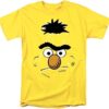 Sesame Street Big Face Retro Sketch Costume Unisex Adult T Shirt Collection - HD10251725