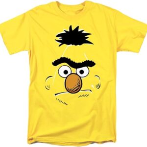 Sesame Street Big Face Retro Sketch Costume Unisex Adult T Shirt Collection - HD10251725