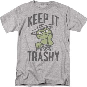 Sesame Street The In My Hood Unisex Adult T Shirt, Athletic Heather, Large - HD10251727