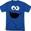 Popfunk Sesame Street Character Face Adult T Shirt - HD10251728