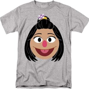 Sesame Street Ji-Young Face Unisex Adult T Shirt - HD10251731