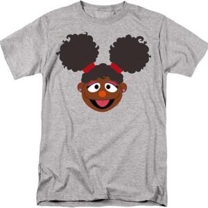 Sesame Street Gabrielle Face Unisex Adult T Shirt - HD10251738