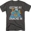 Popfunk Classic Sesame Street Cookie Monster My Crunches Unisex Adult T Shirt - HD10251750