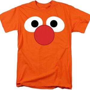 Sesame Street Big Face Eyes Costume Unisex Adult T Shirt Collection - HD10251751