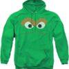 Sesame Street Oscar Face Unisex Adult Pull-Over Hoodie for Men and Women - HD10251754