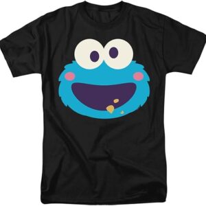 Sesame Street Kawaii Faces Costume Unisex Adult T Shirt Collection - HD10251761