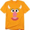 Sesame Street Freddy Face Unisex Adult T Shirt - HD10251770
