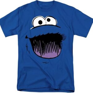 Sesame Street Big Face Retro Sketch Costume Unisex Adult T Shirt Collection - HD10251771