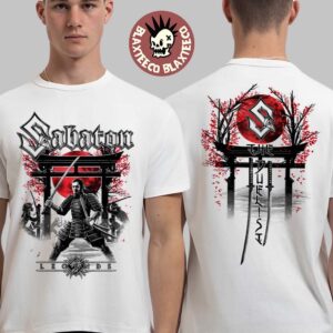 Sabaton Legends The Duelist Samurai Two Sided T-Shirt - HD10253321