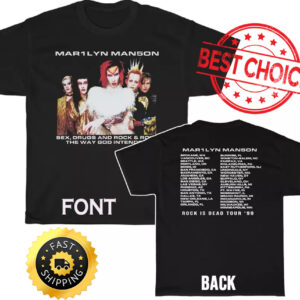 Marilyn Manson Unisex Tshirt - HD10254105