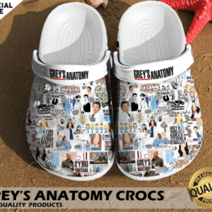 Grey's Anatomy Unisex Adult / Kid Crocs - HD10255777