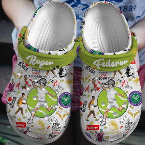 Roger Federer Unisex Adult / Kid Crocs - HD10255809