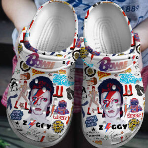 David Bowie Unisex Adult / Kid Crocs - HD10255853