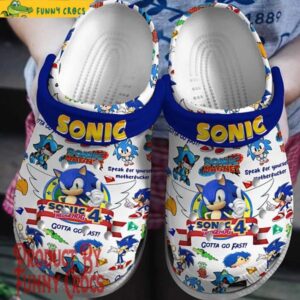 Sonic The Hedgehog Unisex Adult / Kid Crocs - HD10256026