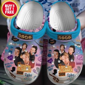 5 Seconds of Summer Unisex Adult / Kid Crocs - HD10256037