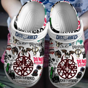 Disturbed Unisex Adult / Kid Crocs - HD10256061