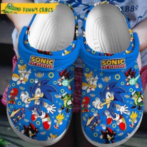Sonic The Hedgehog Unisex Adult / Kid Crocs - HD10256103