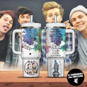 5 Seconds of Summer 40oz Tumbler, Stainless Steel - HD10256389