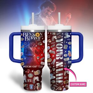 Benson Boone 40oz Tumbler, Stainless Steel - HD10256412