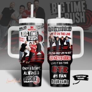 Big Time Rush 40oz Tumbler, Stainless Steel - HD10256417