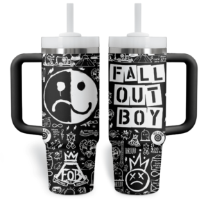 Fall Out Boy 40oz Tumbler, Stainless Steel - HD10256474