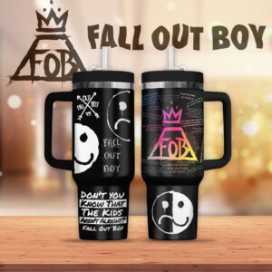 Fall Out Boy 40oz Tumbler, Stainless Steel - HD10256475