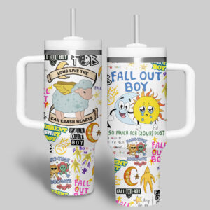Fall Out Boy 40oz Tumbler, Stainless Steel - HD10256477