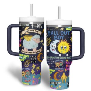 Fall Out Boy 40oz Tumbler, Stainless Steel - HD10256478