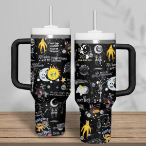 Fall Out Boy 40oz Tumbler, Stainless Steel - HD10256479