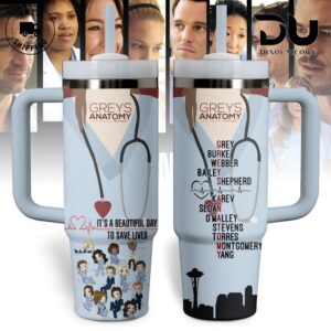 Grey's Anatomy 40oz Tumbler, Stainless Steel - HD10256518