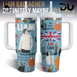 Liam Gallagher 40oz Tumbler, Stainless Steel - HD10256562