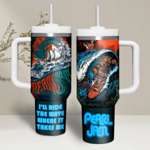Pearl Jam 40oz Tumbler, Stainless Steel - HD10256609