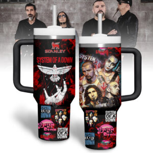 System of a Down 40oz Tumbler, Stainless Steel - HD10256634