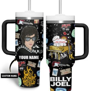 Billy Joel 40oz Tumbler, Stainless Steel - HD10256666
