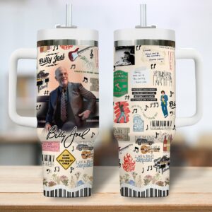 Billy Joel 40oz Tumbler, Stainless Steel - HD10256670