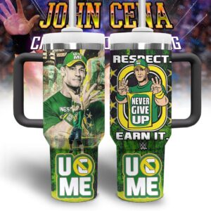 John Cena 40oz Tumbler, Stainless Steel - HD10256673