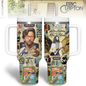 Eric Clapton 40oz Tumbler, Stainless Steel - HD10256676