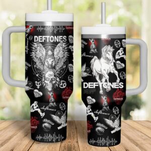 Deftones 40oz Tumbler, Stainless Steel - HD10256678