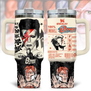 David Bowie 40oz Tumbler, Stainless Steel - HD10256705