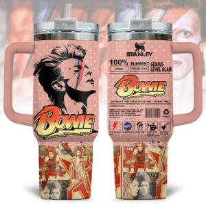 David Bowie 40oz Tumbler, Stainless Steel - HD10256706