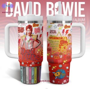 David Bowie 40oz Tumbler, Stainless Steel - HD10256710
