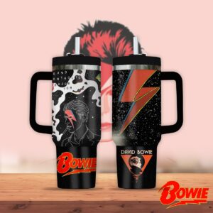 David Bowie 40oz Tumbler, Stainless Steel - HD10256716