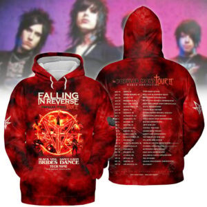 Falling In Reverse All Over Print 3D Unisex Hoodie,Tshirt,Sweatshirt - HD10256838